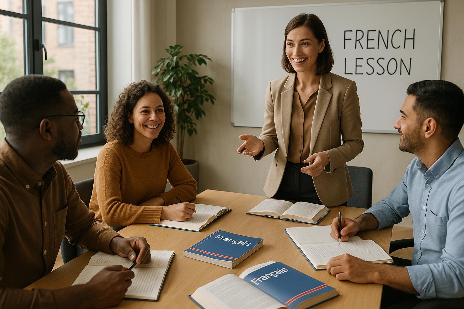 Cover Image for French language training for employees